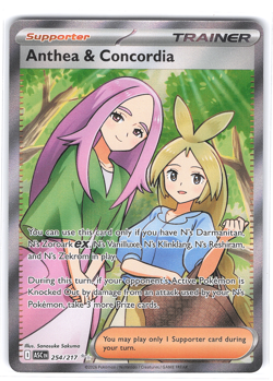 Anthea & Concordia 254/217 Ultra Rare Ascended Heroes Pokemon Card - Image 1
