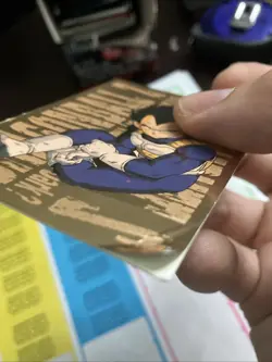 Dragon Ball Z G-8 VEGETA GOLD FOIL 1999 Funimation DBZ Card JPP/AMADA HP - Image 3