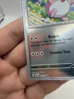 Wigglytuff 077/094 Reverse Holo Phantasmal Flames - NM Pokemon Card - Image 5