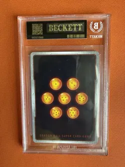 Dragon Ball Super Card Game Son Goku SB02-004 BGS Black Label 10 Manga Pop 10 - Image 2