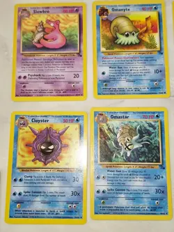 pokemon original fossil cards 1999/2000 + jungle cards - Image 3