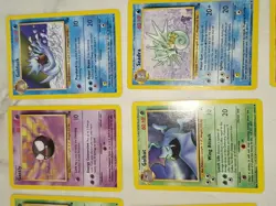 pokemon original fossil cards 1999/2000 + jungle cards - Image 5