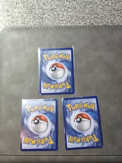 THREE 3x Dhelmise Illustration Rare Pitch Black Pokemon Cards from Pre-Release - Image 2