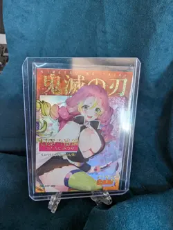 Kanroji Mitsuri Trading Card (TCG) Demon Slayer Holo Waifu - Image 1