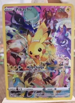 Pikachu (Secret) 160/159 SWSH: Crown Zenith Holo Pokemon TCG Card - Image 1
