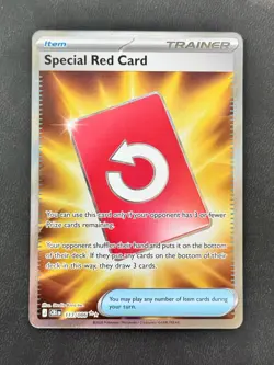 Special Red Card 113/086 Chaos Rising Ultra Rare Holo - Image 1