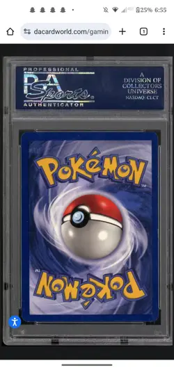 Pokemon TCG Gyarados Holo Rare Card Base Set 6/102 1st Edition 1999 - Image 2