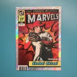 Panini 2022 Donruss Baseball Marvels Insert Shohei Ohtani Angels #M-9 - Image 1