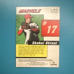 Panini 2022 Donruss Baseball Marvels Insert Shohei Ohtani Angels #M-9 - Image 2