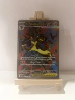 Mega Lucario ex 160/132 Special Illustration Rare Mega Evolution Pokemon Card - Image 1
