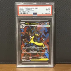Mega Lucario ex - PSA 9 - Mega Evolutions 160/132 - Pokemon - Image 1