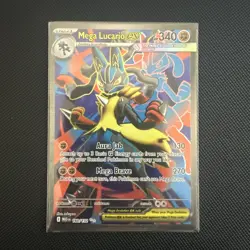 Pokemon Mega Lucario ex 160/132 Mega Evolution - Image 1