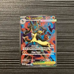 Pokemon TCG Mega Lucario ex - Full Art Ultra Rare Holo #160/132 Near Mint - Image 1