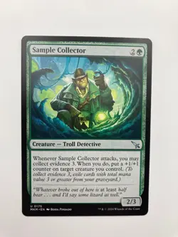 Sample Collector Murders at Karlov Manor MTG Regular Magic Card Free Shipping - Image 1
