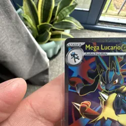 Pokemon TCG Mega Lucario ex 160/132 - Mega Evolution - Full Art Ultra Rare - NM - Image 3