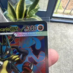 Pokemon TCG Mega Lucario ex 160/132 - Mega Evolution - Full Art Ultra Rare - NM - Image 4