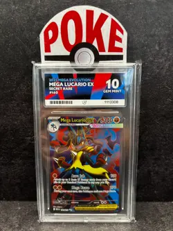 Mega Lucario EX - 160/132 - Mega Evolution - ACE 10 - Pokemon TCG - Image 1