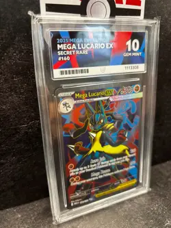 Mega Lucario EX - 160/132 - Mega Evolution - ACE 10 - Pokemon TCG - Image 2