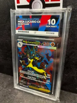 Mega Lucario EX - 160/132 - Mega Evolution - ACE 10 - Pokemon TCG - Image 3