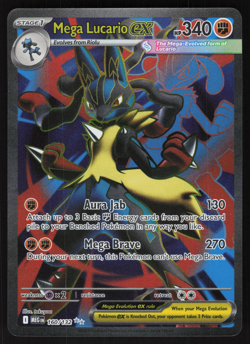 Pokemon TCG - Mega Evolution - Mega Lucario ex 160/132 - P - Image 1
