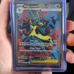 The Pokemon Company Mega Lucario ex 160/132 Me01 Holo UR English HP 340 - Image 1