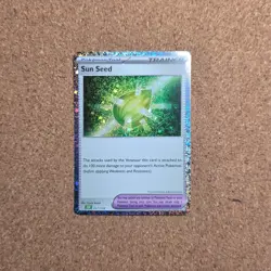 Pokemon Card - Sun Seed - Holo (27/34 - CLV Classic Collection) *PB - Image 1