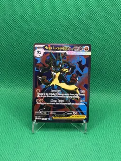 Pokemon TCG Mega Evolutions Mega Lucario Ex Ultra Rare 160/132 - Near Mint - Image 1