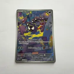 Pokemon TCG Gastly 177/162 Temporal Forces Holo Illustration Rare Card - Image 1