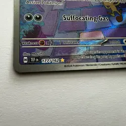 Pokemon TCG Gastly 177/162 Temporal Forces Holo Illustration Rare Card - Image 4