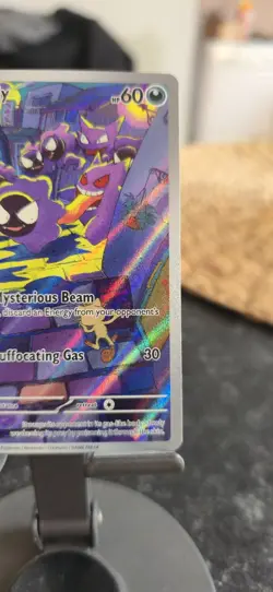 Pokemon TCG Gastly 177/162 Temporal Forces Holo Illustration Rare Card - Image 3