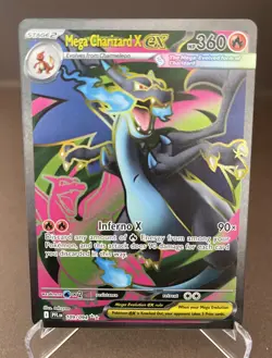 Mega Charizard X ex 109/094 Ultra Rare - Phantasmal Flames - Pokemon TCG - NM/M - Image 1