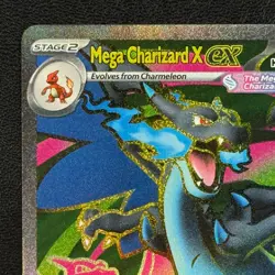 Mega Charizard X ex 109/094 Ultra Rare - Phantasmal Flames - Pokemon TCG - NM/M - Image 3