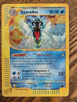 Pokemon Gyarados H10/H32 Skyridge Holo 2003 | With Swirl #H10 - Image 1