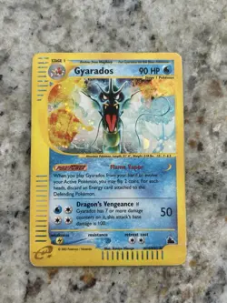 2003 Pokemon TCG Skyridge Gyarados Holo #H10/H32 - Image 1