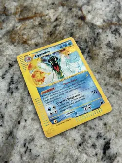 2003 Pokemon TCG Skyridge Gyarados Holo #H10/H32 - Image 3