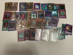 Yugioh Card Lot Vintage 40 Cards/Vampire Lord/exodia/ Goblin/ Black Luster. - Image 1