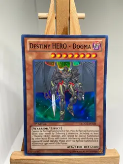 Destiny HERO - Dogma - Super Rare 1st Edition LCGX-EN128 - LP - YuGiOh - Image 1