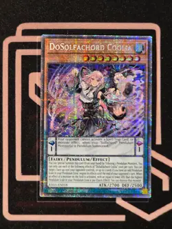 RA05-EN018 DoSolfachord Coolia Starlight Rare 1st Edition YuGiOh - Image 1