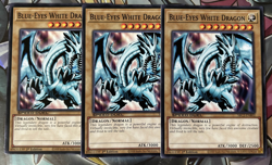 YuGiOh PLAYSET Blue-Eyes White Dragon SBC2-ENB02 1st Ed Common N/M - Image 1