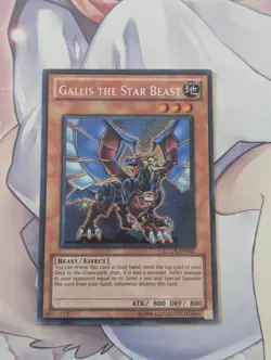 Gallis The Star Beast | LCGX-EN041 | Secret Rare | 1st Edition | YuGiOh | - Image 1