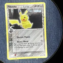 Pikachu Pop Series 5 Non Holo 13/17 Promo Common Pokemon Card 2007 - Image 1