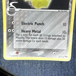 Pikachu Pop Series 5 Non Holo 13/17 Promo Common Pokemon Card 2007 - Image 2