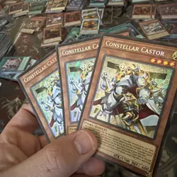 3x Constellar Castor 1st Edition Secret Rare BLGG-EN016 Yu-Gi-Oh! - Image 2