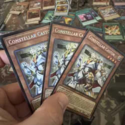 3x Constellar Castor 1st Edition Secret Rare BLGG-EN016 Yu-Gi-Oh! - Image 3