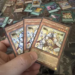 3x Constellar Castor 1st Edition Secret Rare BLGG-EN016 Yu-Gi-Oh! - Image 4