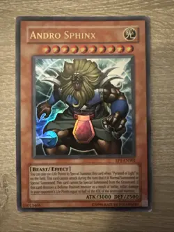 Yu-Gi-Oh Andro Sphinx EP1-EN002 Ultra Rare MP - Image 1