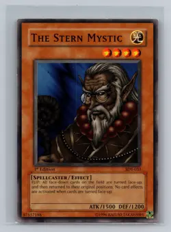 The Stern Mystic Common 1st Edition Starter Deck: Yugi SDY-033 2002 - Image 1