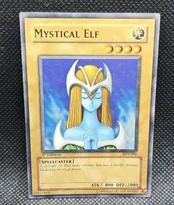 Mystical Elf SDY-001 Starter Deck: Yugi 1st Edition Yu-Gi-Oh Card - Image 1