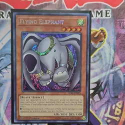 Yu-Gi-Oh! Flying Elephant BLRR-EN003 Secret Rare Foil 1st Ed - Image 1
