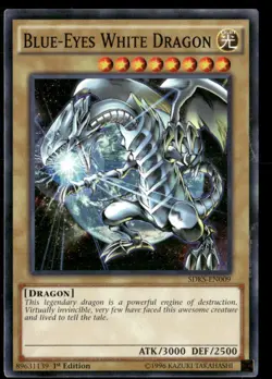 Blue-Eyes White Dragon Structure Deck: Seto Kaiba SDKS-EN009 Yugioh LP - Image 1